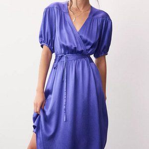 Katrina Midi Wrap Dress: Anthropologie